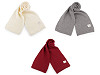 Winter scarf knitted unisex