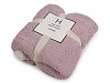 Coperta / plaid, in peluche, dimensioni: 150 x 200 cm