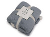 Coperta / plaid, in peluche, dimensioni: 150 x 200 cm