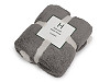 Coperta / plaid, in peluche, dimensioni: 150 x 200 cm