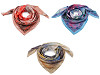 Foulard imitation soie, 70 x 70 cm