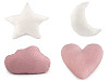 Cuscino decorativo, motivo: stelle, luna, nuvola e cuore