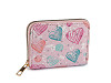 Girls' heart wallet 9x11 cm