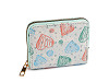 Girls' heart wallet 9x11 cm
