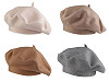 Beret damski włóczkowy