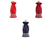 Christmas gift bag for bottle / wine gift bag 15x32 cm