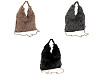 Fur handbag