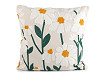 Párnahuzat hímzett virágok 45x45 cm