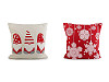 Poszewka na poduszkę 45x45 cm wyszywana motyw świąteczny 