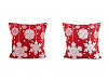 Housse de coussin brodée de Noël, 45 x 45 cm