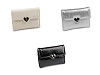 Women's wallet 9x11.5 cm, heart