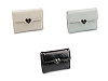 Portafoglio da donna, dimensioni: 9 x 11,5 cm, motivo: cuore