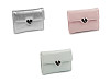 Women's wallet 9x11.5 cm, heart
