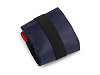 Foldable shopping bag with zipper 70x40 cm