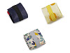 Foldable shopping bag with zipper 70x40 cm