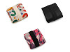Foldable shopping bag with zipper 70x40 cm