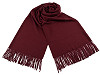Šátek / šála typu pashmina s třásněmi 70x185 cm