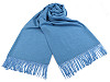 Šátek / šála typu pashmina s třásněmi 70x185 cm