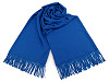 Šátek / šála typu pashmina s třásněmi 70x185 cm