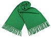 Šátek / šála typu pashmina s třásněmi 70x185 cm