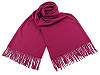 Šátek / šála typu pashmina s třásněmi 70x185 cm