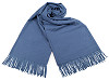 Šátek / šála typu pashmina s třásněmi 70x185 cm