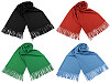 Szal / chusta typu pashmina z frędzlami 70x185 cm 