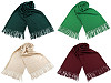 Szal / chusta typu pashmina z frędzlami 70x185 cm 