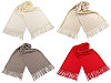 Šatka / šál typu pashmina so strapcami 70x185 cm