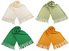 Scarf / pashmina type scarf with fringes 70x185 cm