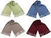 Šátek / šála typu pashmina s třásněmi 70x185 cm