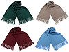 Pashmina-Tuch/Schal mit Fransen, 70 x 185 cm