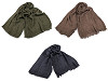 Sciarpa / scialle unisex, in cotone, dimensioni: 70 x 195 cm