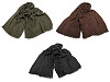 Sciarpa / scialle unisex, in cotone, dimensioni: 70 x 195 cm