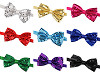 Party bow tie with sequins