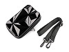 Dámská skořepinová kabelka / pouzdro crossbody s popruhem 18x11 cm