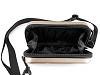 Dámská skořepinová kabelka / pouzdro crossbody s popruhem 18x11 cm