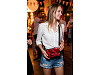 Dámská skořepinová kabelka / pouzdro crossbody s popruhem 18x11 cm