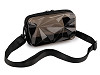 Transparentní skořepinová kabelka / pouzdro crossbody 18x11 cm