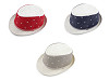 Chapeau de paille/d’été pour enfants, Cœurs