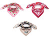 Satin scarf 70x70 cm