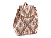 Plecak tekstylny 30x25 cm 