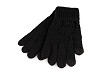 Women's knitted touch gloves