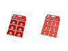 Broches de presión metálicos, tamaño 1 y 2