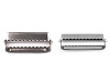 Cursor/ajustador con dientes para tirantes, ancho 20; 24; 30; 40 mm