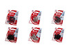 Crochets et œillets, tailles 15 + 14 ; 13 + 12 ; 12 + 20 ; 10 + 8 mm
