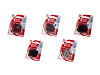 Crochets et œillets, tailles 15 + 14 ; 13 + 12 ; 12 + 20 ; 10 + 8 mm