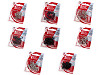 Corchetes, tamaño 15+14; 13+12; 12+20; 10+8 mm