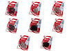 Corchetes, tamaño 15+14; 13+12; 12+20; 10+8 mm