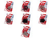 Hooks and eyes size 15+14; 13+12; 12+20; 10+8 mm